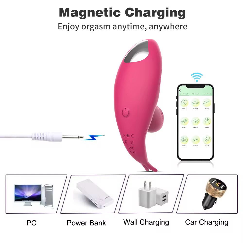 Play Time- Discreet - App- Controlled Wearable vibrating Panty Purple BELLE EXOTICS-TRINIDAD AND TOBAGO-Discover Pleasure and Style with Belle Exotics Vibrator Collection - Empowering Intimacy in Trinidad and Tobago, Jamaica, Barbados, Guyana, Bahamas, USA, and Canada 