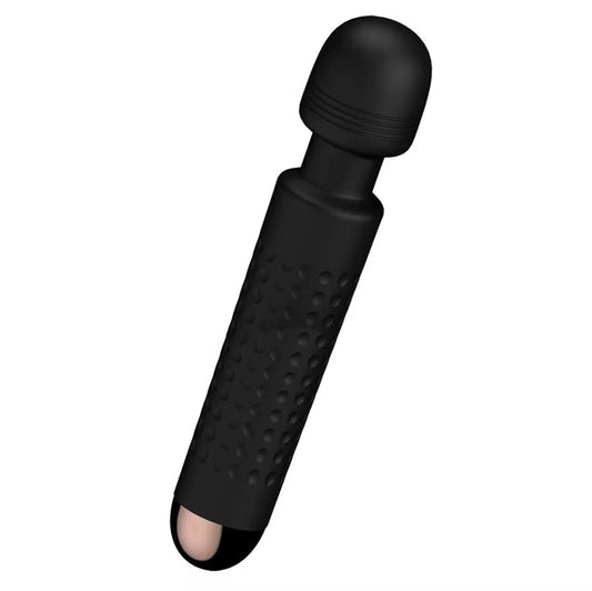 Belle Exotics Enterprises Limited- DAMN JUICY- 25 SPEED VIBRATING WAND-BLACK 