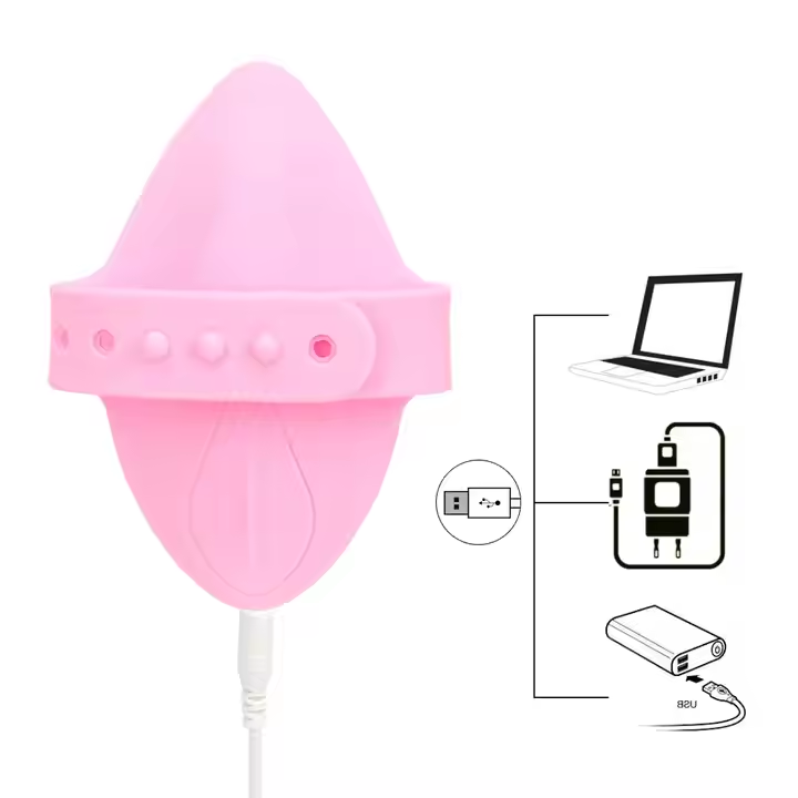 Belle Exotics Enterprises Limited DASHING- STRAP ON WEARABLE- LIGHT PINK