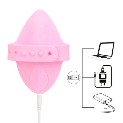 Belle Exotics Enterprises Limited DASHING- STRAP ON WEARABLE- LIGHT PINK