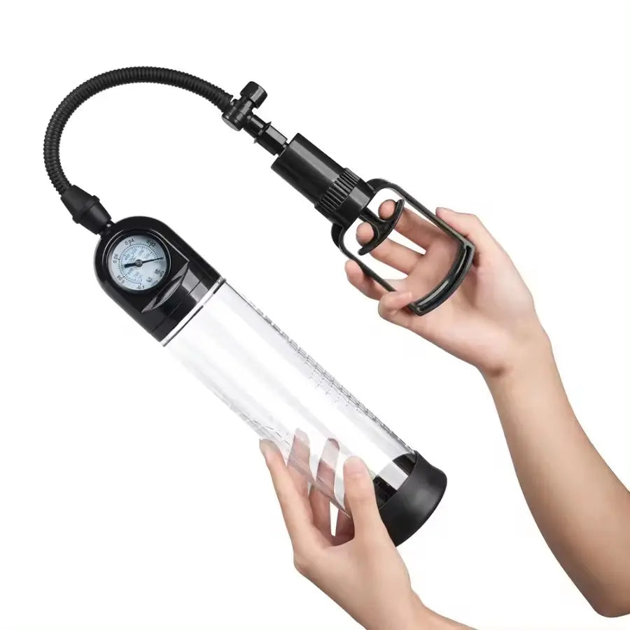 HIS LEISURE PENIS PUMP - Belle Exotics- TRINIDAD AND TOBAGO- Confidence and Passion with Belle Exotics Male Enhancers Collection - Unleash Desire in Trinidad and Tobago, Jamaica, Barbados, Guyana, Bahamas, USA, and Canada