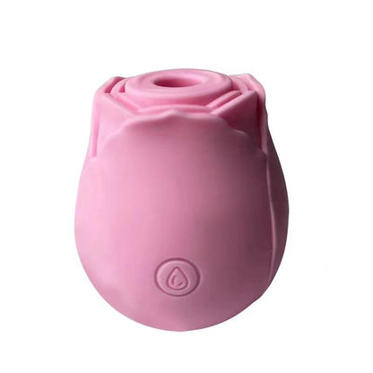 SCARLET - SUCKING ROSE TOY VIBRATOR -PINK  - BELLE EXOTICS-TRINIDAD AND TOBAGO-Discover Pleasure and Style with Belle Exotics Vibrator Collection - Empowering Intimacy in Trinidad and Tobago, Jamaica, Barbados, Guyana, Bahamas, USA, and Canada