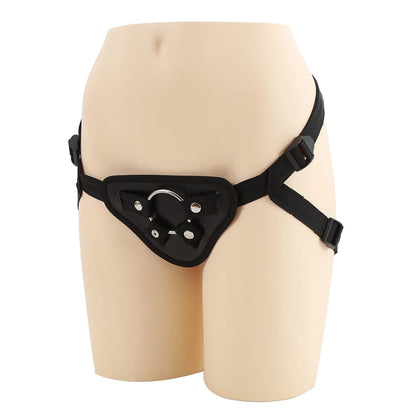 Satisfy Me- Realistic Strap-on Dildo Set- Flesh -Medium