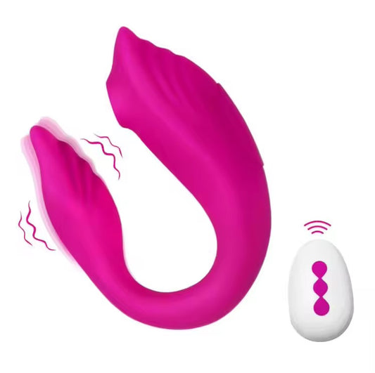 Everlasting- 2 in 1 Remote Controlled Sucking Vibrating Panty- Pink