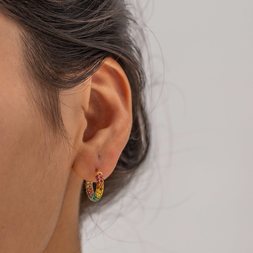 Elegant Mi Amore earrings, adding a touch of glamour to your ensemble. Discover the finest earrings in Trinidad and Tobago fashion