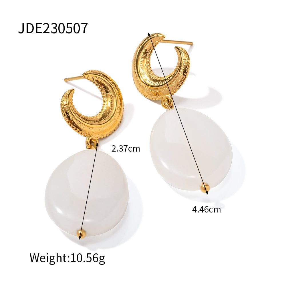 Elegant Mi Amore earrings, adding a touch of glamour to your ensemble. Discover the finest earrings in Trinidad and Tobago fashion