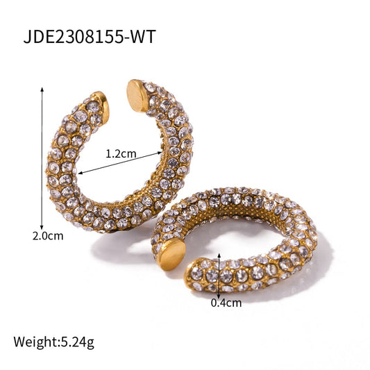 Elegant Mi Amore earrings, adding a touch of glamour to your ensemble. Discover the finest earrings in Trinidad and Tobago fashion