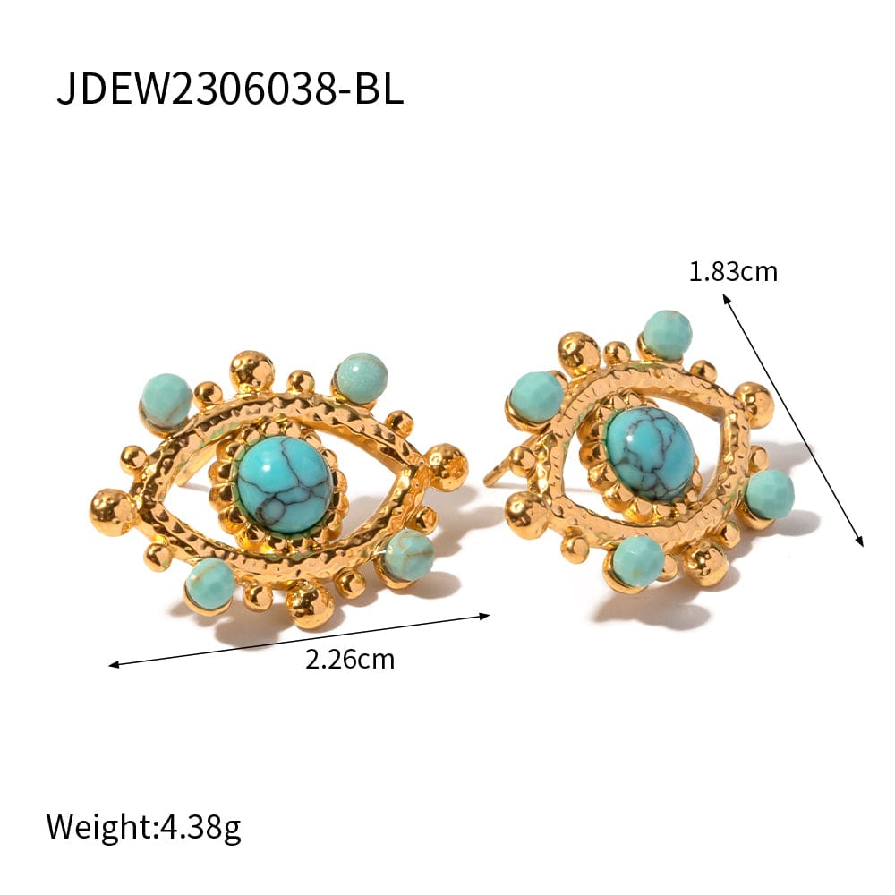 Elegant Mi Amore earrings, adding a touch of glamour to your ensemble. Discover the finest earrings in Trinidad and Tobago fashion