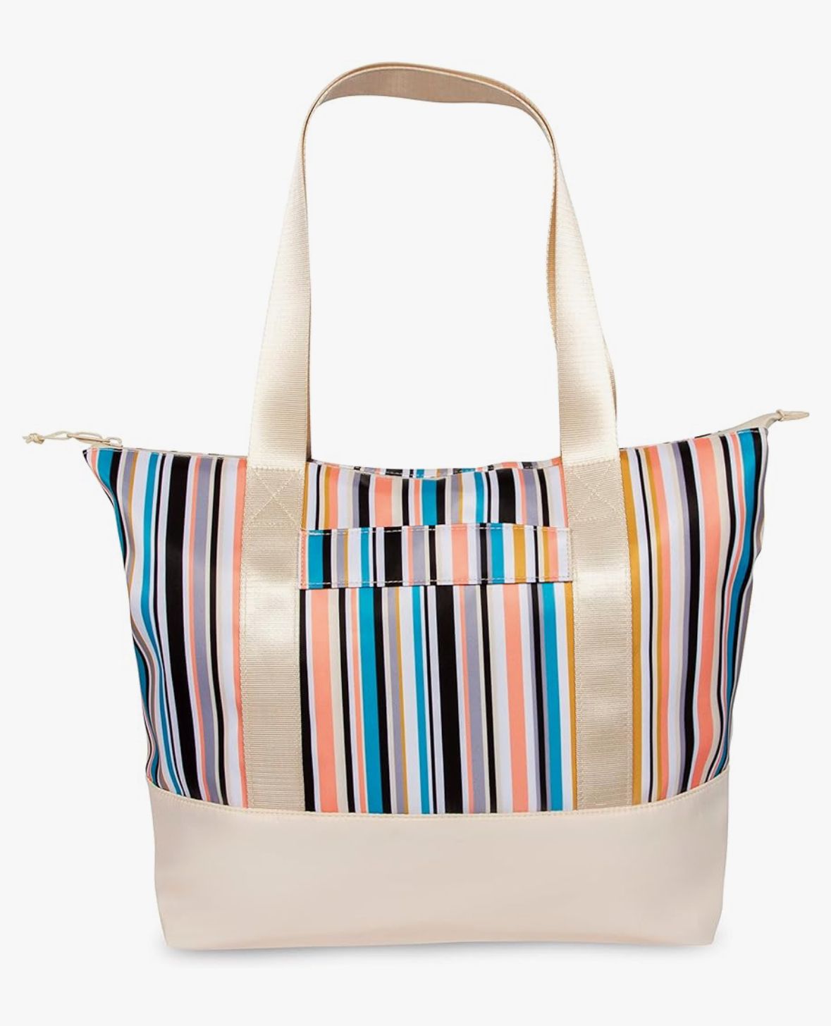 Mi Amore House of Styles| NYLA- LARGE STRIPED TOTE BAG- MULTI-COLOR