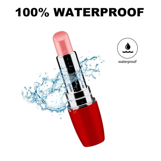 ONLY ME-LIPSTICK VIBRATOR -RED - BELLE EXOTICS-TRINIDAD AND TOBAGO-Discover Pleasure and Style with Belle Exotics Vibrator Collection - Empowering Intimacy in Trinidad and Tobago, Jamaica, Barbados, Guyana, Bahamas, USA, and Canada
