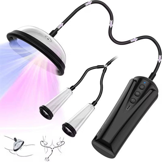 Belle Exotics Enterprises Limited - Passionate - 3 in 1 nipple and vaginal pump black -Find your perfect fit with items tailored for your needs.