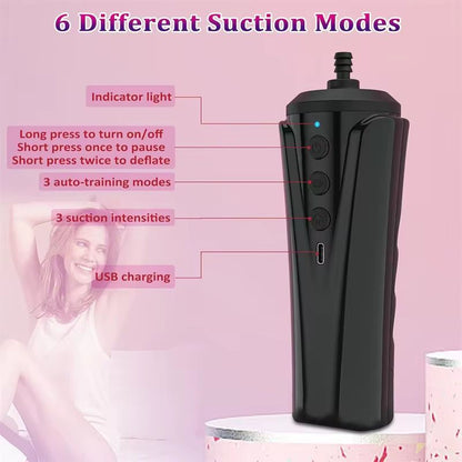 Belle Exotics Enterprises Limited - Passionate - 3 in 1 nipple and vaginal pump black -Find your perfect fit with items tailored for your needs.