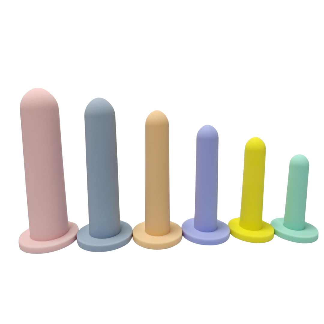 Belle Exotics HER TOYS Orchid Bloom- Pelvic Floor Muscle Dilator and Exerciser- 3 Piece Set. TRINIDAD AND TOBAGO-Discover Pleasure and Style with Belle Exotics Vibrator Collection - Empowering Intimacy in Trinidad and Tobago, Jamaica, Barbados, Guyana, Bahamas, USA, and Canada