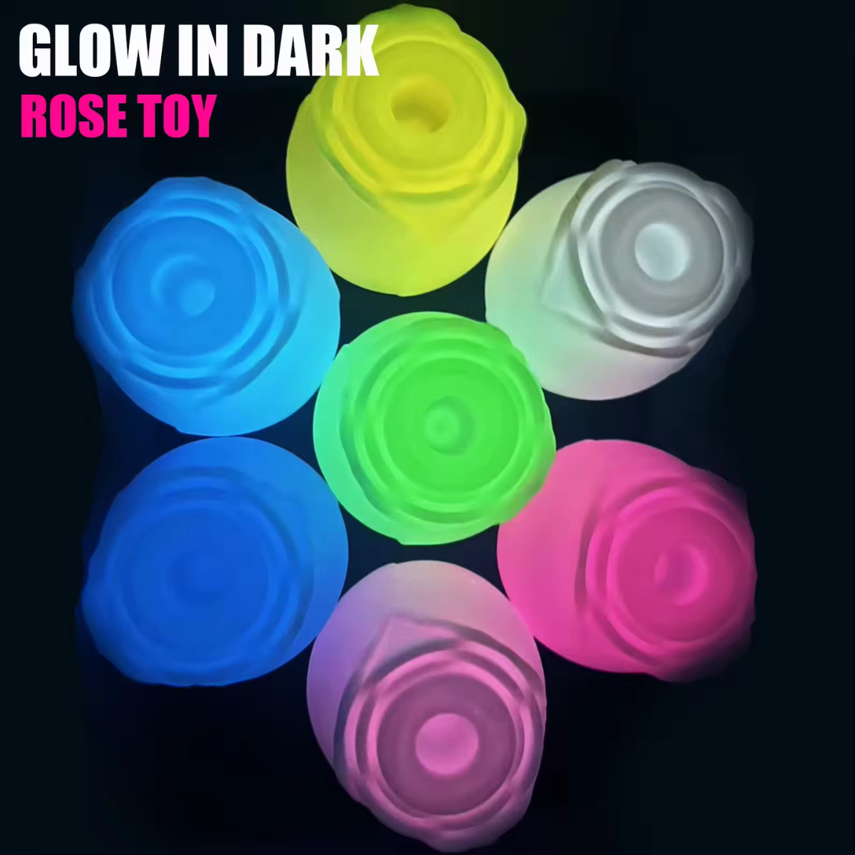 SCARLET GLOW SUCKING ROSE TOY VIBRATOR-PINL, YELLOW, BLUE, WHITE, GREEN  - BELLE EXOTICS-TRINIDAD AND TOBAGO-Discover Pleasure and Style with Belle Exotics Vibrator Collection - Empowering Intimacy in Trinidad and Tobago, Jamaica, Barbados, Guyana, Bahamas, USA, and Canada