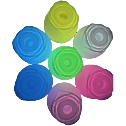 SCARLET GLOW SUCKING ROSE TOY VIBRATOR-PINL, YELLOW, BLUE, WHITE, GREEN  - BELLE EXOTICS-TRINIDAD AND TOBAGO-Discover Pleasure and Style with Belle Exotics Vibrator Collection - Empowering Intimacy in Trinidad and Tobago, Jamaica, Barbados, Guyana, Bahamas, USA, and Canada