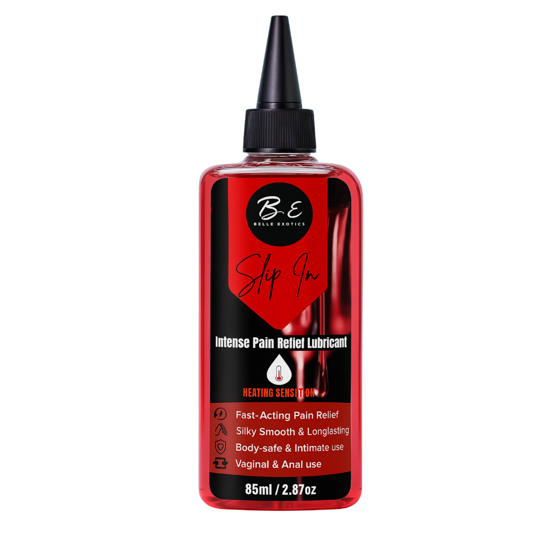 Slip In- Pain Relief Lube- 85ml Belle Exotics | Pleasure Products | Trinidad and Tobago Store Slip In- Pain Relief Lube- 85ml Belle Exotics | Pleasure Products | Trinidad and Tobago Store