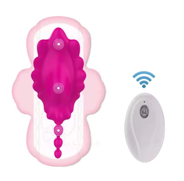 Tickle Me Fancy- Wearable Vibrating Panty- Purple