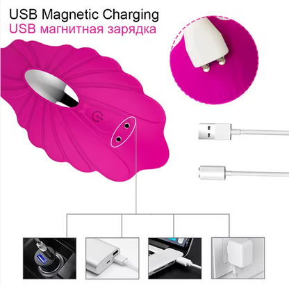 Tickle Me Fancy- Wearable Vibrating Panty- Purple