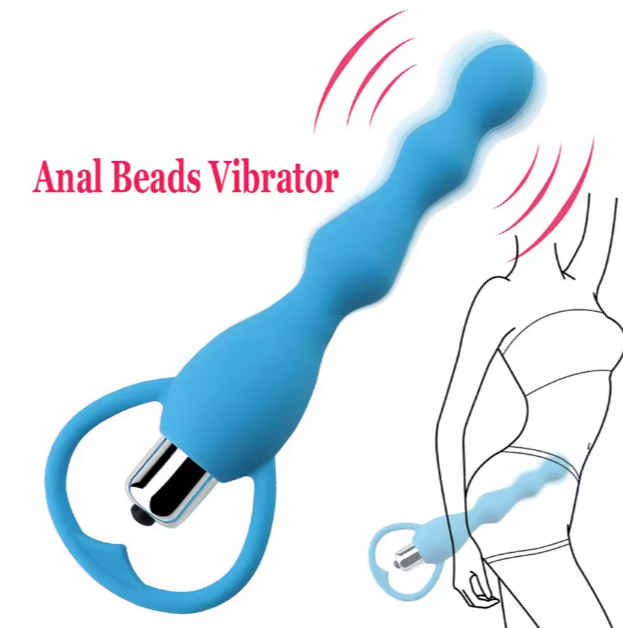 Merry Me-Vibrating Anal Bead -Pink