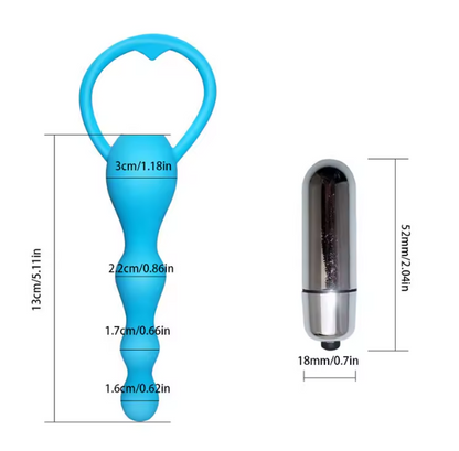 Merry Me-Vibrating Anal Bead -Pink