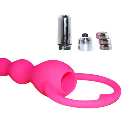 Merry Me-Vibrating Anal Bead -Pink