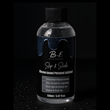 Slip and Slide- Silicone-Based Lubricant- 150ml Belle Exotics Toys Trinidad and Tobago
Immerse yourself in a world of heightened pleasure and sensuality with our premium selection of lubricants, liquid enhancers, and anal ease products.