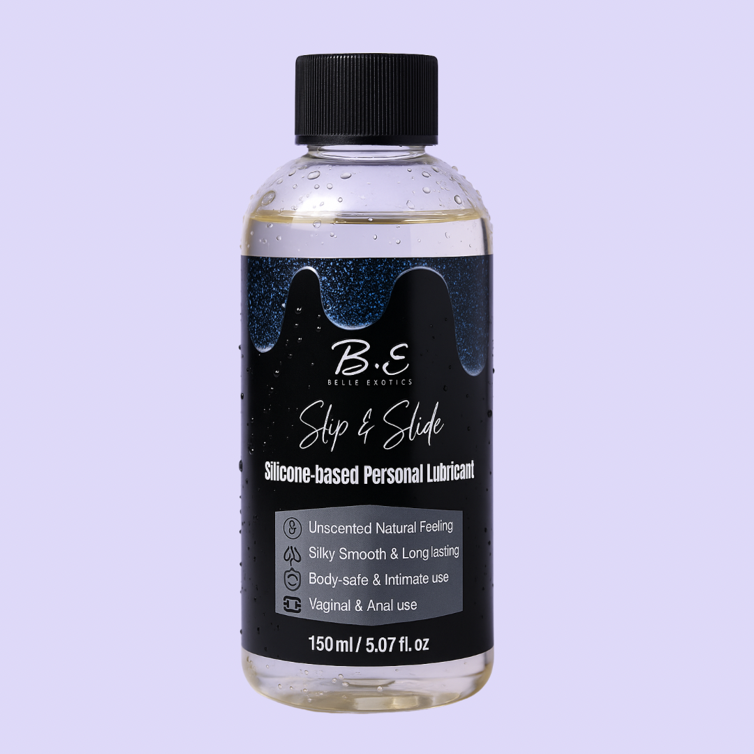 Slip and Slide- Silicone-Based Lubricant- 150ml Belle Exotics Toys Trinidad and Tobago
Immerse yourself in a world of heightened pleasure and sensuality with our premium selection of lubricants, liquid enhancers, and anal ease products.