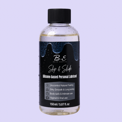 Slip and Slide- Silicone-Based Lubricant- 150ml Belle Exotics Toys Trinidad and Tobago
Immerse yourself in a world of heightened pleasure and sensuality with our premium selection of lubricants, liquid enhancers, and anal ease products.