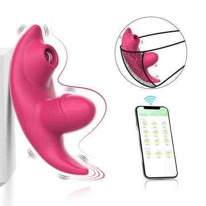 Play Time- Discreet  App Controlled Wearable Vibrating Panty- Pink