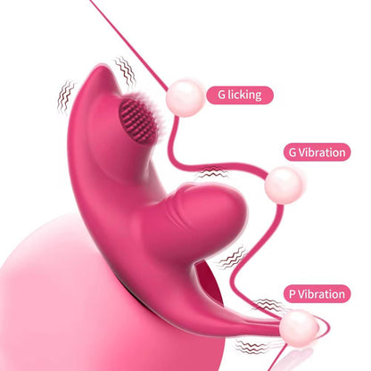 Play Time- Discreet  App Controlled Wearable Vibrating Panty- Pink