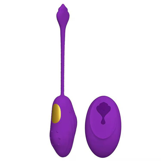 Blissful- Vibrating Kegel Egg - Purple