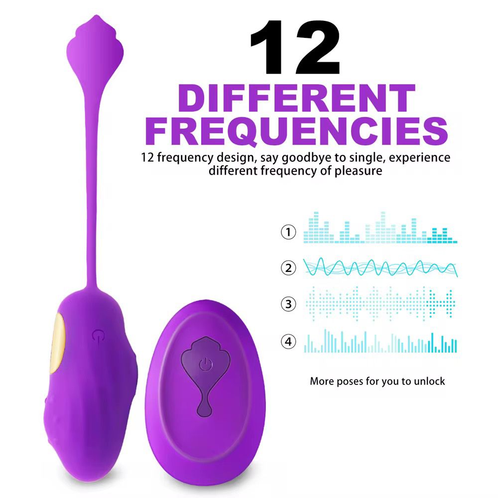 Blissful- Vibrating Kegel Egg - Pink