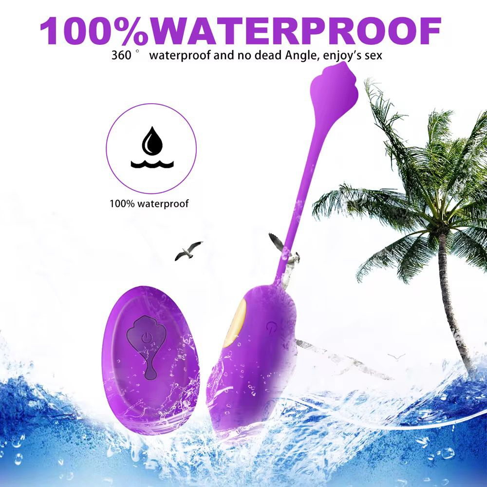 Blissful- Vibrating Kegel Egg - Pink