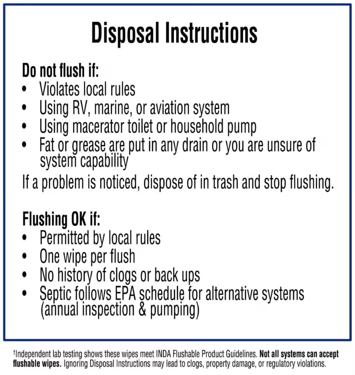 Clean Comfort Flushable Wipes by Equate, 48-count pack of fresh-scented, hypoallergenic wipes made with 100% plant-based fibers.