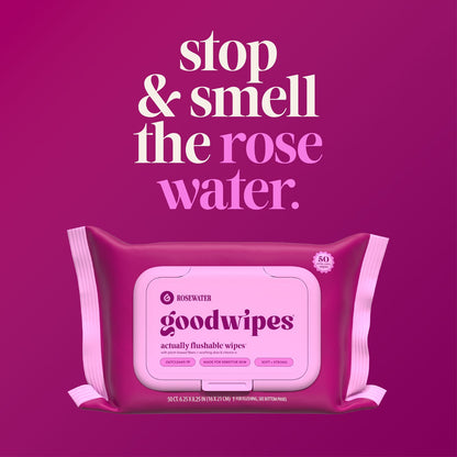 Fresh Comfort Flushable Wipes– Botanical Bliss