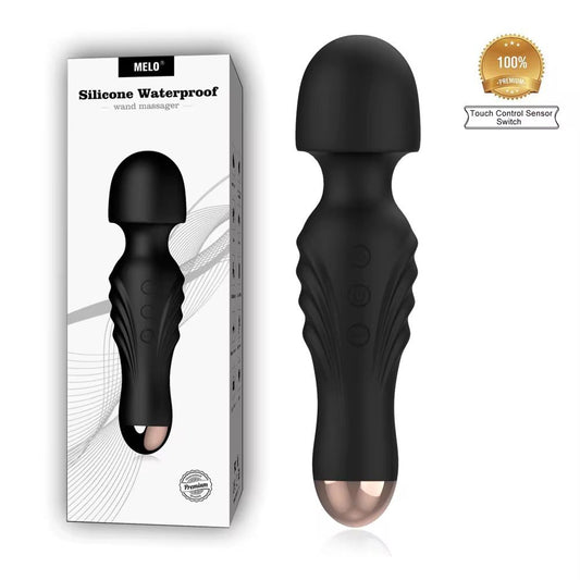 Forever Juicy-Mini Vibrating Wand - Black