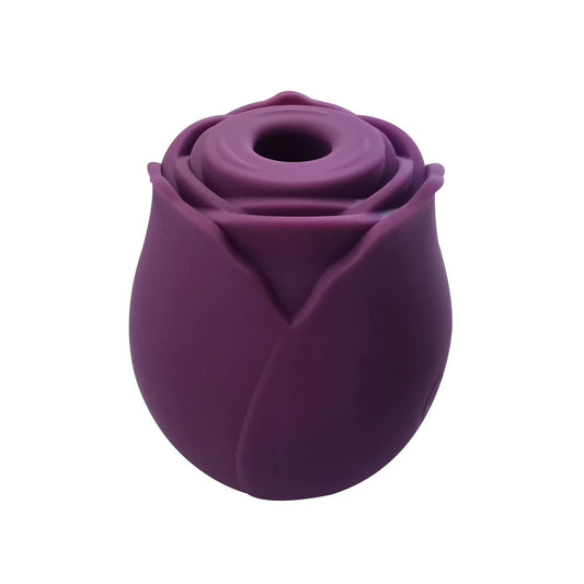 Scarlet- Sucking Rose Toy Vibrator- Purple
