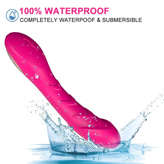 Her Delight- 2 in 1 Bendable Vibrator- Pink