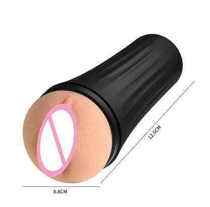 Snatch Him - Male Non-Vibrating Stroker - Black