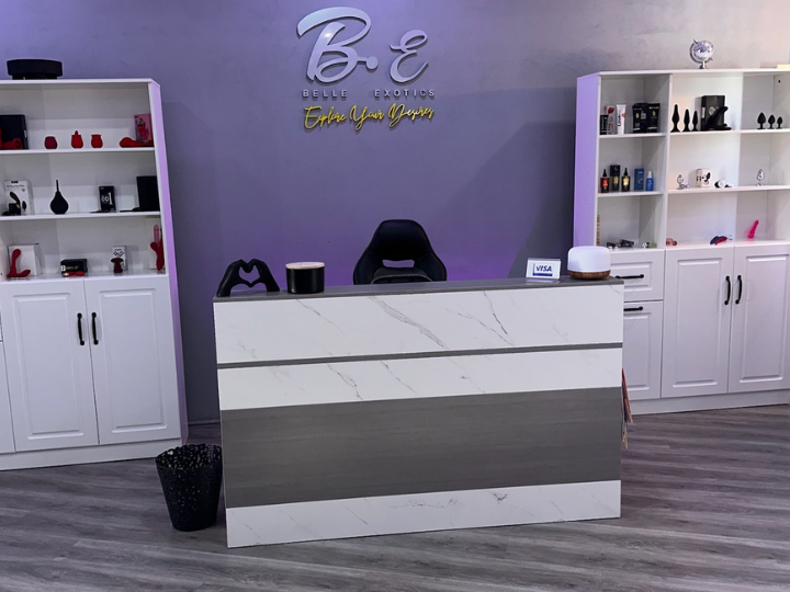 Shop in-store at <strong>Belle Discreet (142 Union Rd, Marabella — walk-in)</strong> or <strong>Belle Private (Caroni — call first)</strong>.Experience a Discreet and Enjoyable Shopping Journey as you Explore our Collection of Luxury Pleasure Products. Find Your Perfect Match