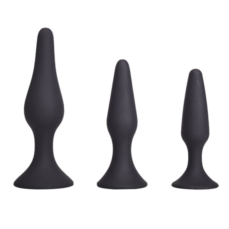 Belle Exotics ANAL TOYS SEDUCTIVE CURVE - MEDIUM- ANAL PLUG - BLACK