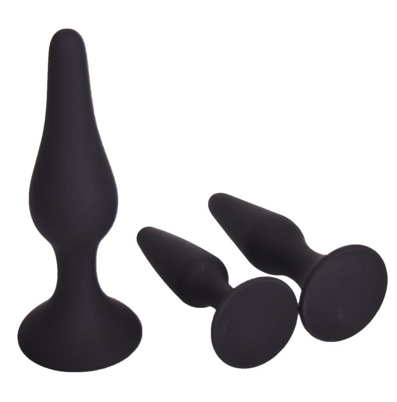 Belle Exotics ANAL TOYS SEDUCTIVE CURVE - LARGE- ANAL PLUG - BLACK