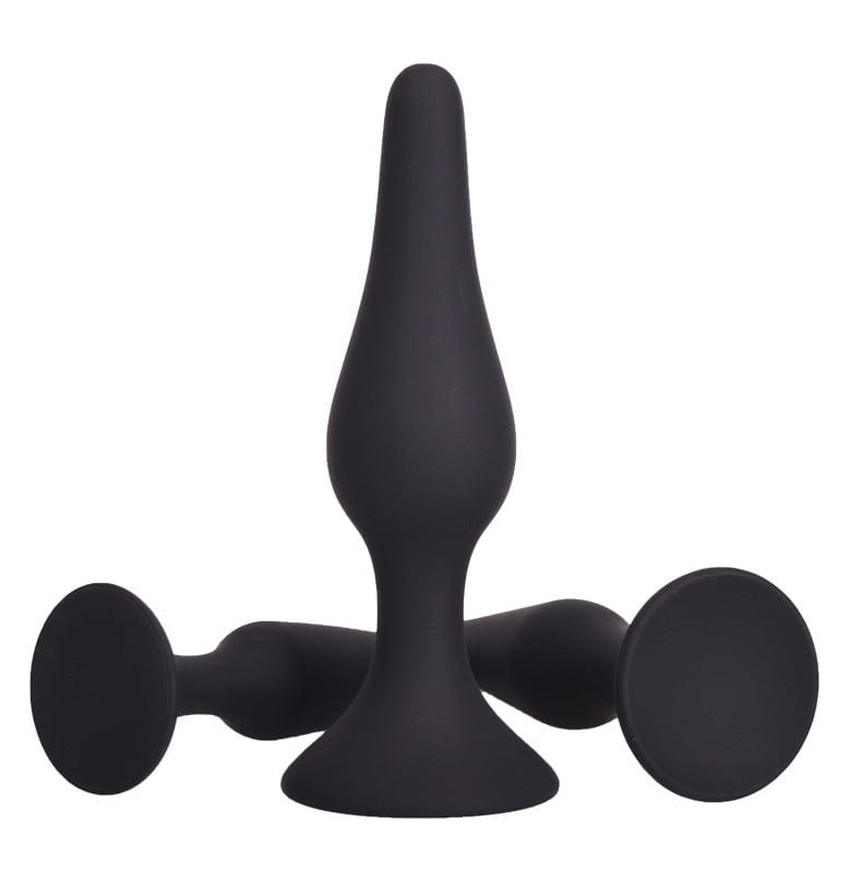 Belle Exotics ANAL TOYS SEDUCTIVE CURVE - ANAL PLUG LARGE - BLACK