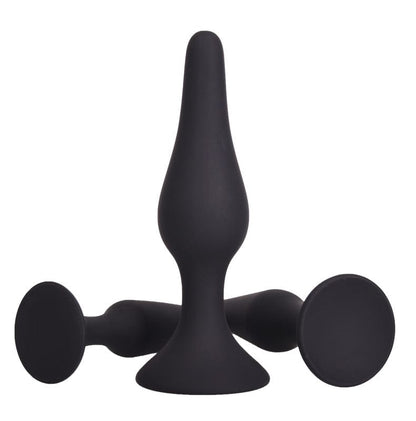 Belle Exotics ANAL TOYS SEDUCTIVE CURVE - ANAL PLUG LARGE - BLACK