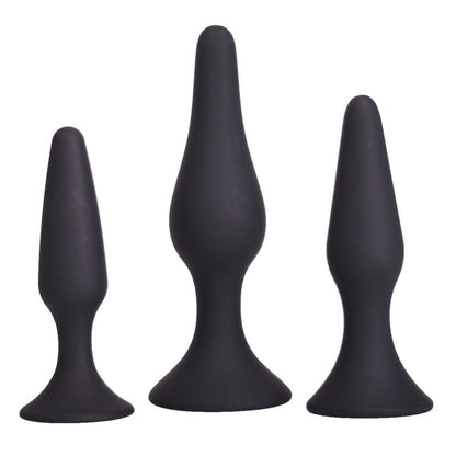 Belle Exotics ANAL TOYS SEDUCTIVE CURVE - ANAL PLUG LARGE - BLACK