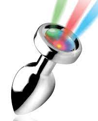 Belle Exotics ANAL TOYS TWILIGHT TEASE - LED LIGHT UP ANAL PLUG- LARGE