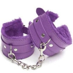 Belle Exotics BONDAGE SET BOND ME UP- PURPLE HANDCUFFS