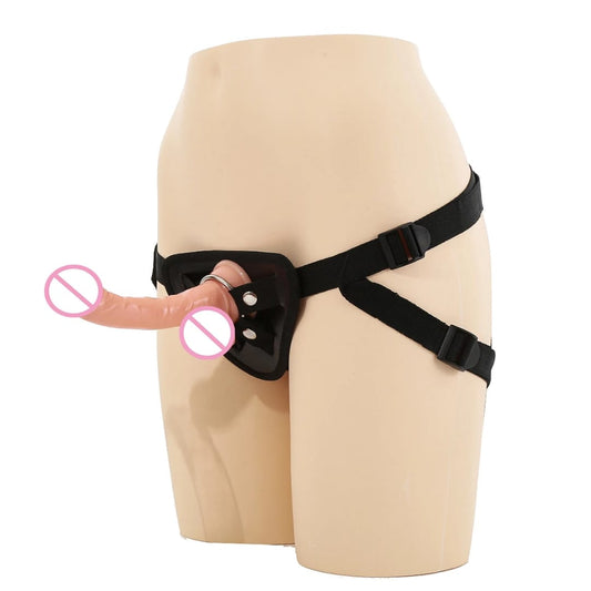Belle Exotics Enterprises Limited- SATISY ME REALISTIC STRAP-ON DIDLO. Elevate your intimate encounters and revel in the sensual pleasures with our exquisite collection of dildos.
