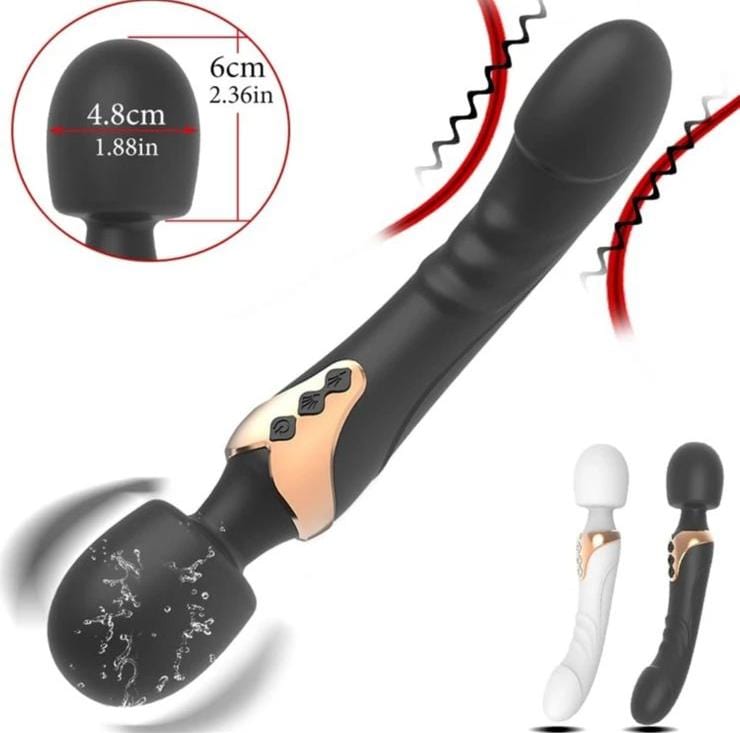 Belle Exotics Enterprises Limited LILY- VIBRATING WAND- BLACK