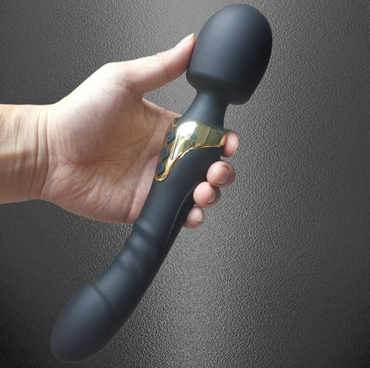 Belle Exotics Enterprises Limited LILY- VIBRATING WAND- BLACK